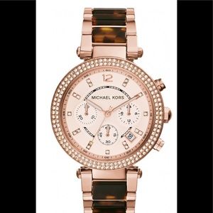 Michael Kors Parker two tone Watch